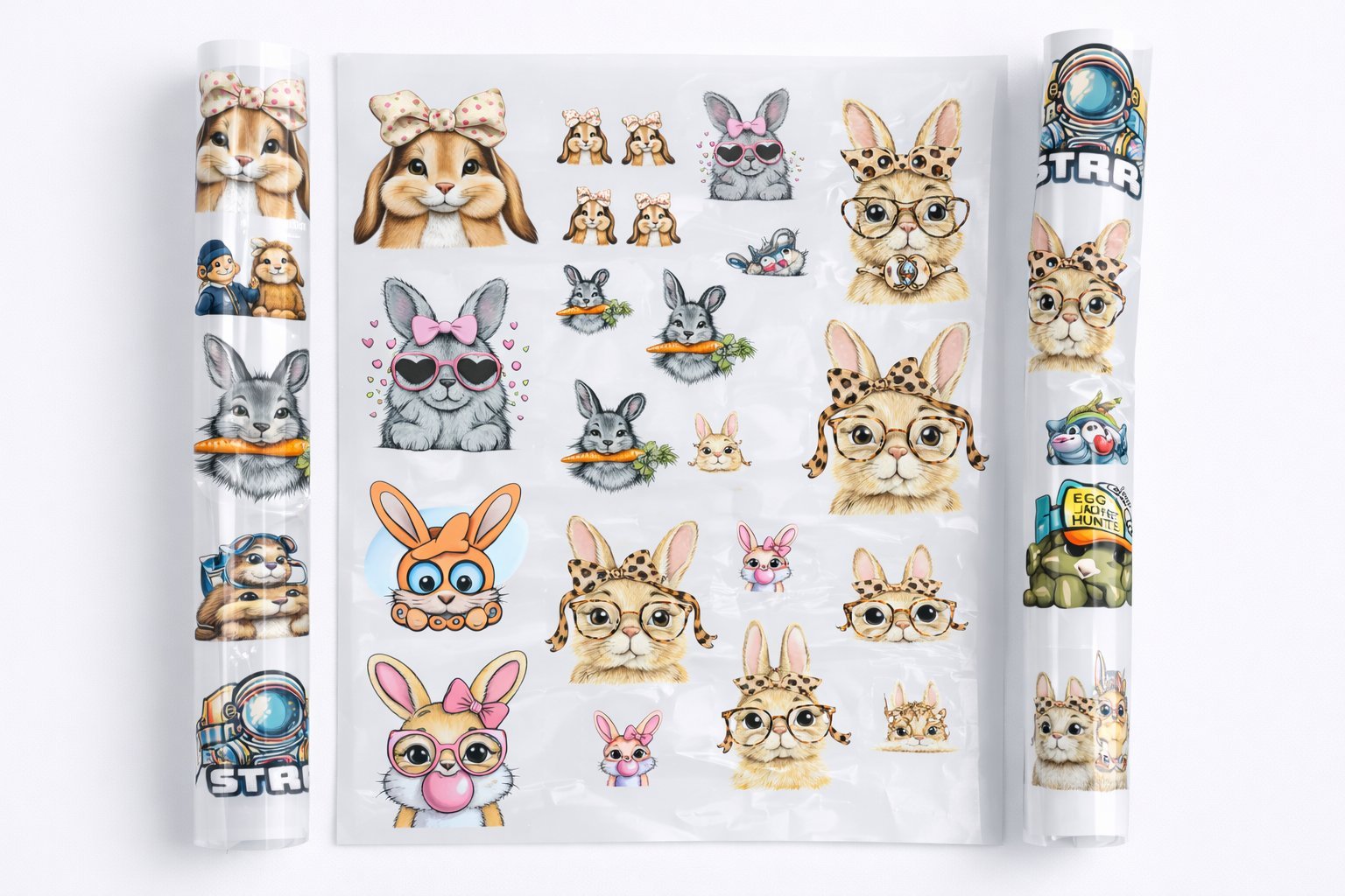 DTF BUNNY 22x36 Print Sheet