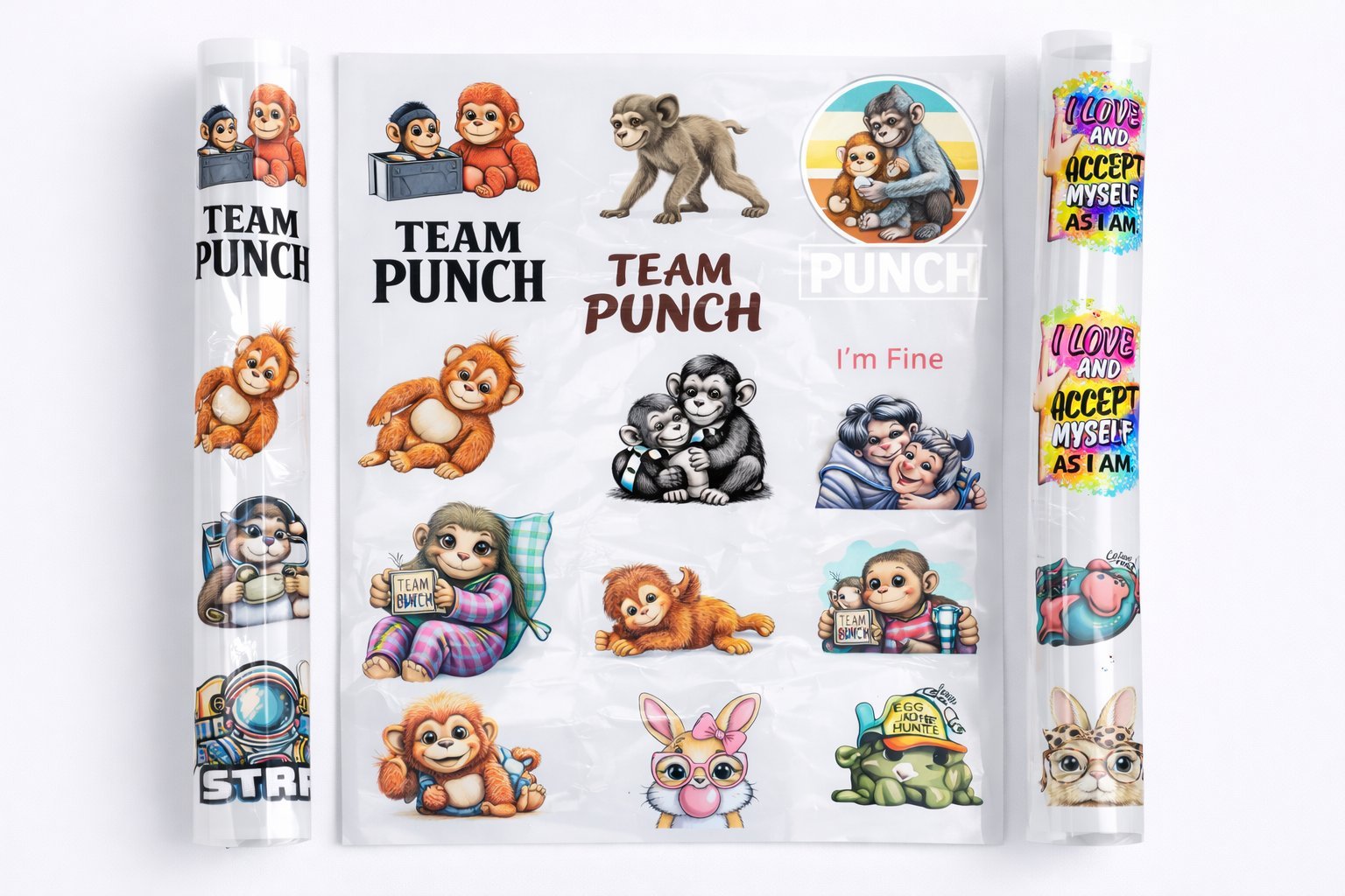 DTF PUNCH 22x36 Print Sheet