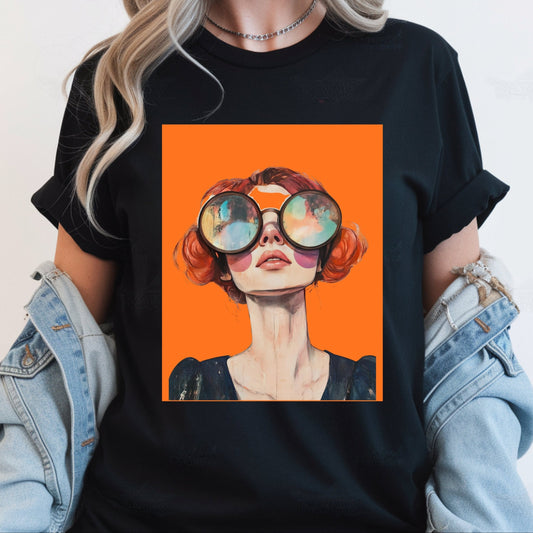 Trendy Collection Orange 1 Graphic T-Shirt