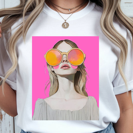 Trendy Collection Pink 1 Graphic T-Shirt