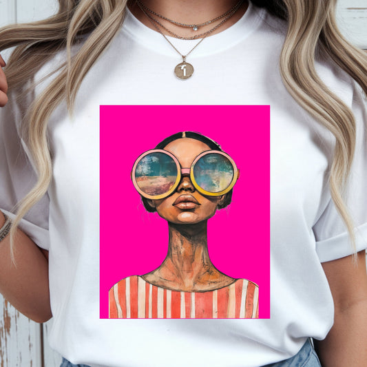 Trendy Collection Fucsia 2 Graphic T-Shirt