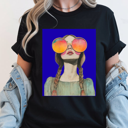 Trendy Collection Blue 1 Graphic T-Shirt