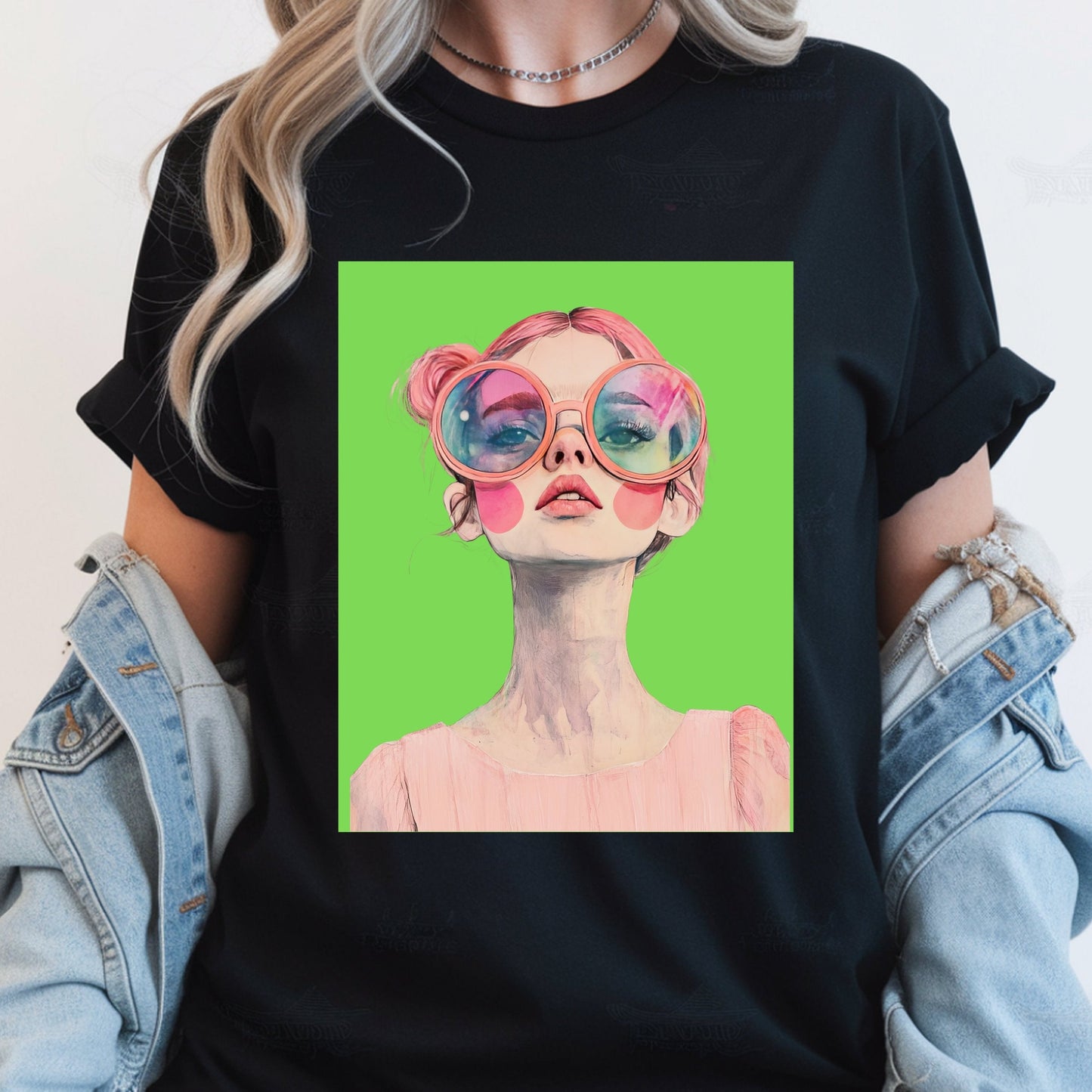 Trendy Collection Green 1 Graphic T-Shirt