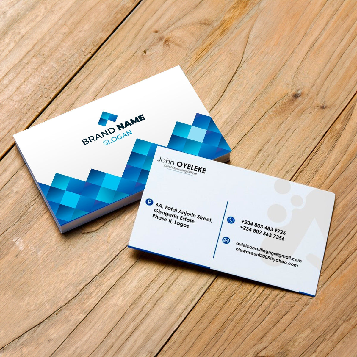 Matte Business Cards – Arttic Designs